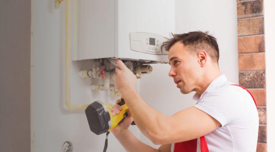 Local tankless water heater installation in Salyersville, KY
